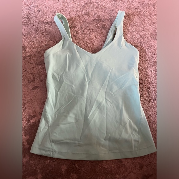 WILD MINT Lululemon Align RACE-LENGTH Tank Top SIZE 2 - Picture 1 of 4